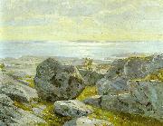 Victor Westerholm Coast view from Alandia oil